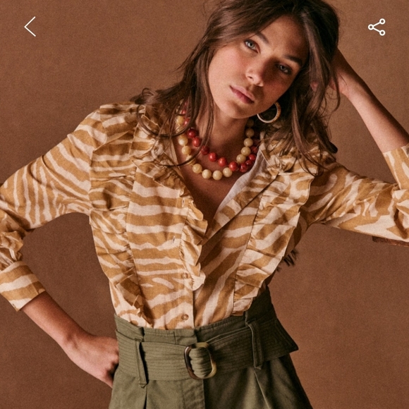 Sezane Tops - Sezane Jane Shirt